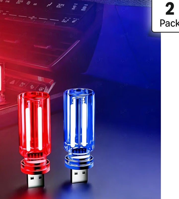 2 PCS Mini USB Light,