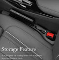 Car Seat Gap Filler 2-Pack, Universal Car Seat Gap Filler Organizer